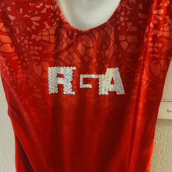 Ozone Adult Small Gymnastics Competition Leotard - Picture 4 of 4